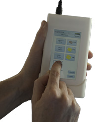 The OtoStat handheld screener and diagnostic unit