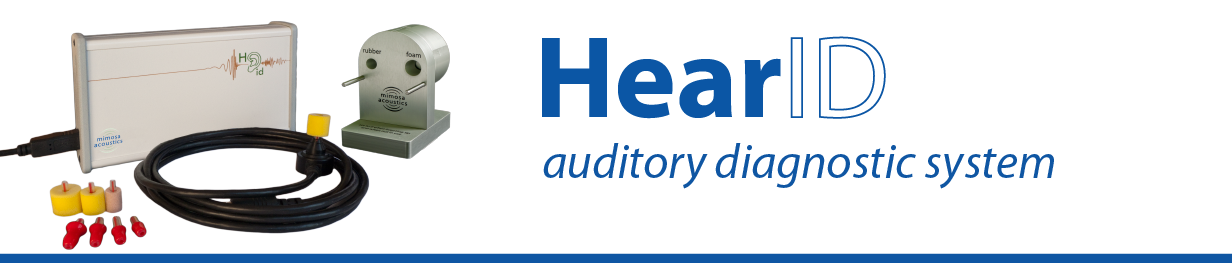 HearID hearing screening and diagnostic device